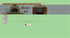 Desktop Screenshot of grunzhof.at